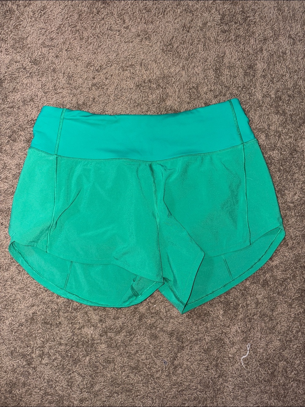 lululemon speed shorts  Green Shorts
